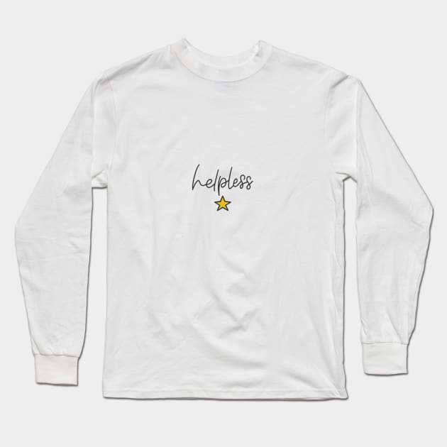 Hamilton - Helpless Long Sleeve T-Shirt by cheekymare